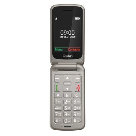 Telefono movil gigaset gl595 gris para mayores