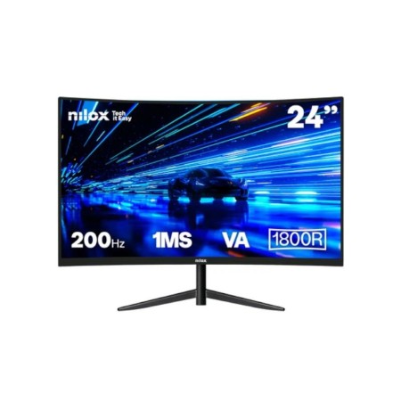 Monitor curvo 24 pulgadas nilox nxm24crv2001 fhd 200hz