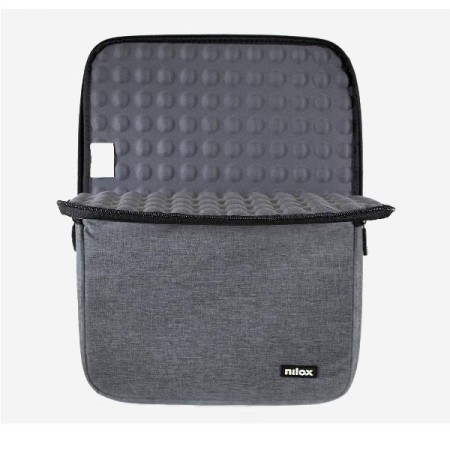 Funda nilox sleeve para portatil 14.1 pulgadas gris