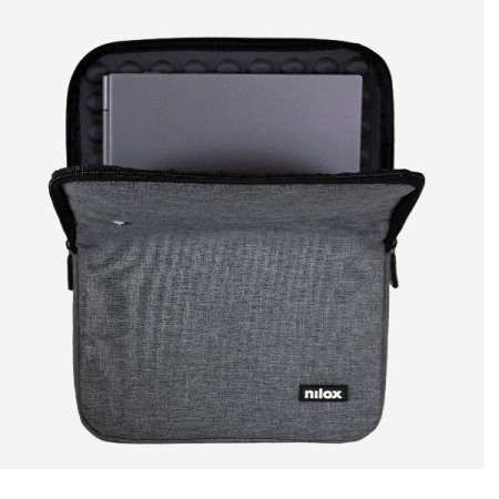 Funda nilox sleeve para portatil 14.1 pulgadas gris