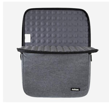 Funda nilox sleeve para portatil 15.6 pulgadas gris
