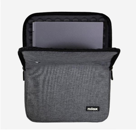 Funda nilox sleeve para portatil 17.3 pulgadas gris