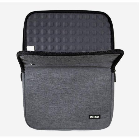 Funda nilox sleeve para portatil 17.3 pulgadas gris