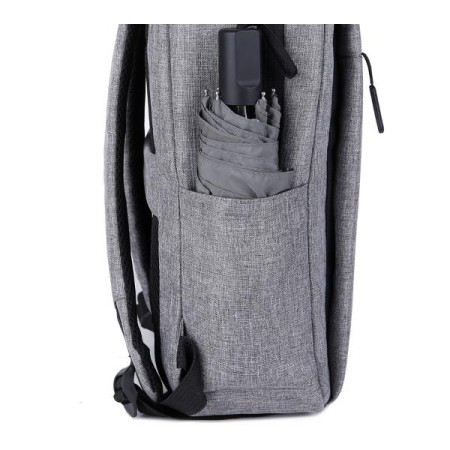 Mochila nilox nxbk035 para portatil 15.6 pulgadas gris
