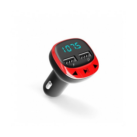 Energy sistem Car Transmitter FM Red (microSD,MP3)