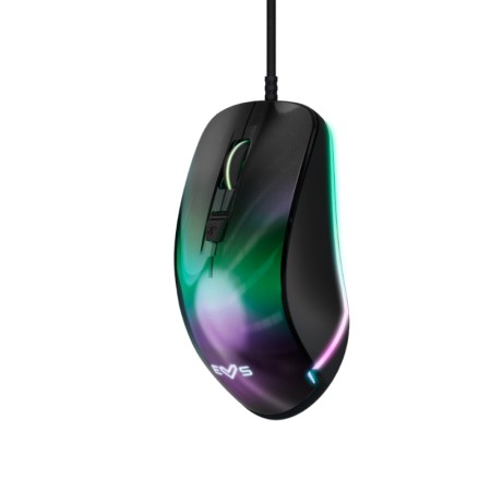 Mouse raton optico energy sistem esg m3 neon cable 1.5m - 6 botones - 7200 dpi - rgb