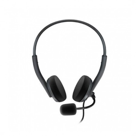 Auriculares micro energy sistem office 2 anthracite supraural - 30mm - cable 150cm - jack 3.5mm - antipop - 20hz