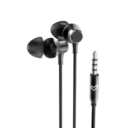 Auriculares energy sistem metallized jack 3.5mm negro