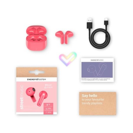 Energy Sistem Auriculares StreetMusic Coral - TW