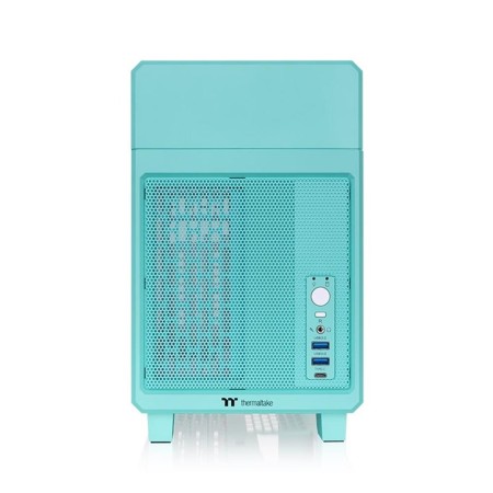 Caja ordenador gaming thermaltake tr100 matx azul