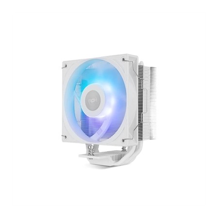 Ventilador disipador nox hummer r - 400 argb blanco