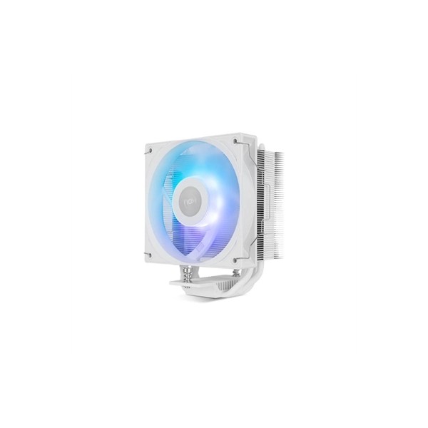 Ventilador disipador nox hummer r - 400 argb blanco