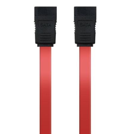 Cable Sata Nanocable 10.18.0101/ SATA Hembra - SATA Hembra/ 50cm/ Rojo