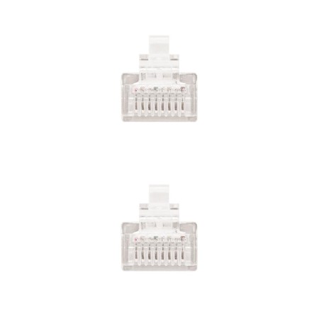 Latiguillo cable red u - utp cat.5e rj45 nanocable 5m gris awg24