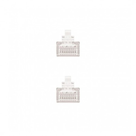 Cable red nanocable latiguillo rj45 utp cat6 2m gris