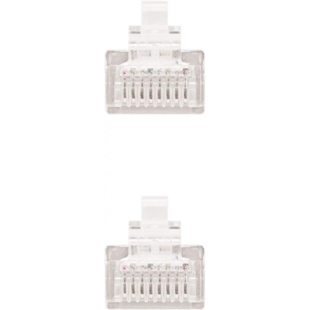 Cable red nanocable latiguillo rj45 utp cat6 10m gris