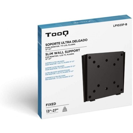 Soporte pared tv lp1023f - b 13 pulgadas - 27 pulgadas carga maxima 30kg negro