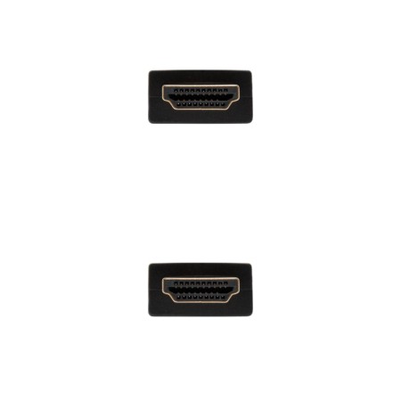 Cable hdmi 1.3 nanocable 1m - macho - macho - negro