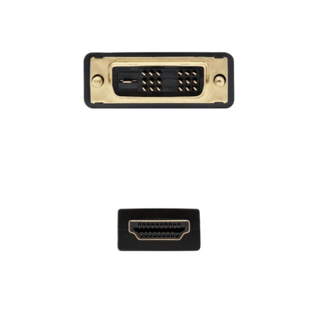 Cable dvi a hdmi nanocable macho - macho 1.8m