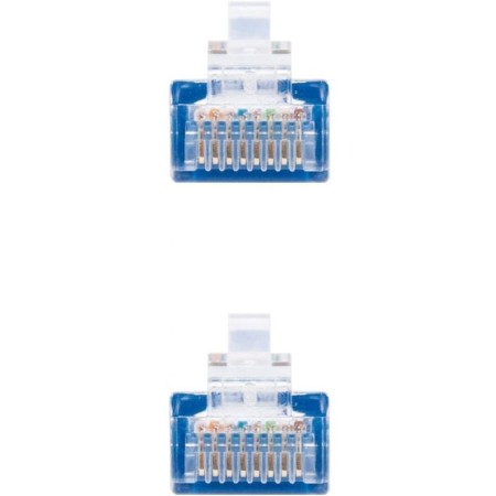 Nanocable Latiguillo Cat. 6 UTP 0,5 metros Azul