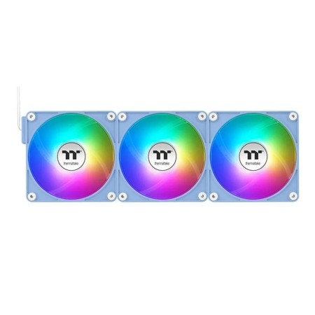 Ventilador caja magnetico thermaltake ct120 ex argb 3x 120mm azul hydrangea