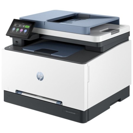 Multifunción Láser Color HP Laserjet Pro MFP 3302FDW WiFi/ Fax/ Dúplex/ ADF/ Blanca y Azul