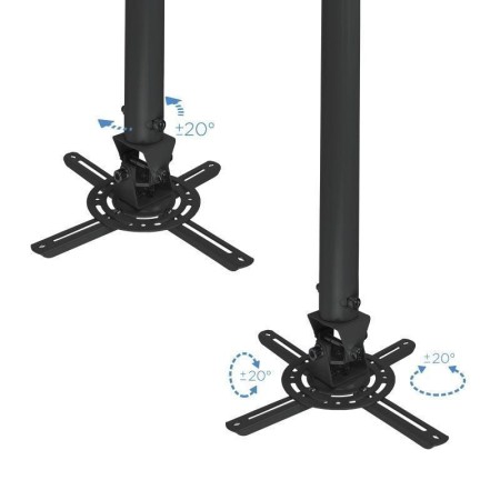 Soporte techo tooq proyectorpj3030tn - b carga maxima 20kg