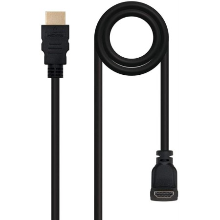 Cable HDMI 1.4 Nanocable 10.15.3002/ HDMI Macho - HDMI Macho/ 1.8m/ Negro