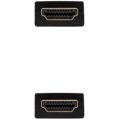 Cable HDMI 1.4 Nanocable 10.15.1707/ HDMI Macho - HDMI Macho/ 7m/ Negro