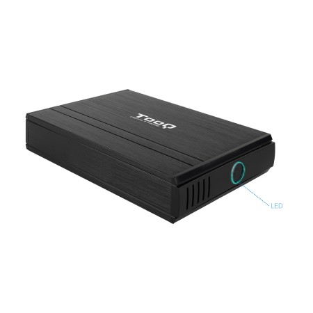 Caja Externa para Disco Duro de 3.5″ TooQ TQE-3520B/ USB 2.0