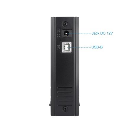 Caja Externa para Disco Duro de 3.5″ TooQ TQE-3520B/ USB 2.0