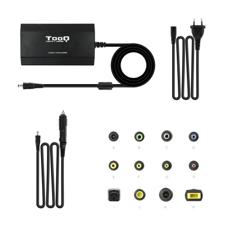 Tooq Cargador portátil 100W 3en1 12 conectores