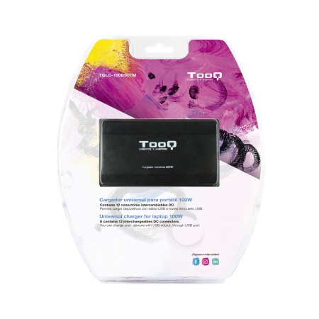 Tooq Cargador portátil 100W 3en1 12 conectores