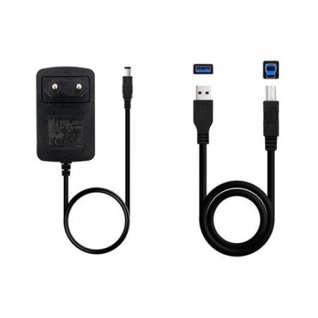 Docking station tooq hd 2.5 - 3.5 pulgadas sata a usb 3.0 doble bahia - usb 2.0 host - 4200rpm - 7200rpm