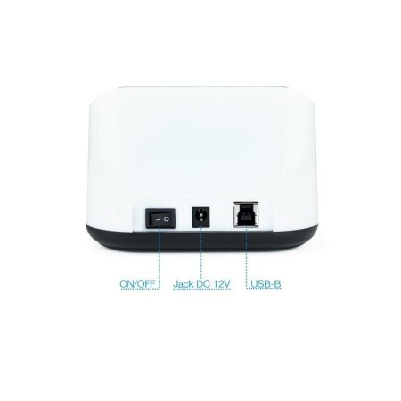 Docking station tooq hd 2.5 - 3.5 pulgadas sata a usb 3.0 doble bahia - usb 2.0 host - 4200rpm - 7200rpm