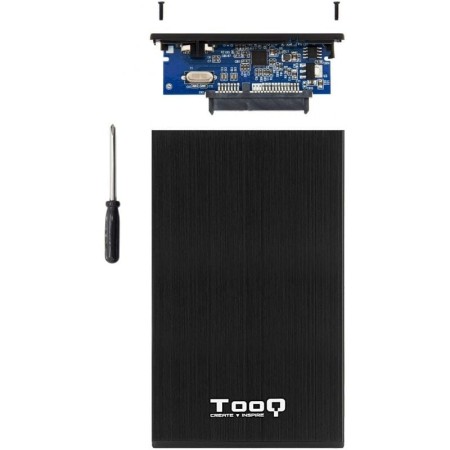 Caja Externa para Disco Duro de 2.5″ TooQ TQE-2527B/ USB 3.1
