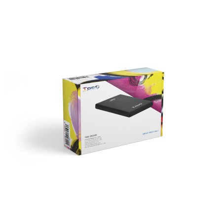 TooQ TQE-2522B caja HD 2.5″ SATA3 USB 3.0 Negra