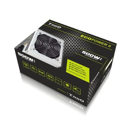 Fuente de alimentacion tooq ep - ii tqep - 500sse 500w con cable alimentacion