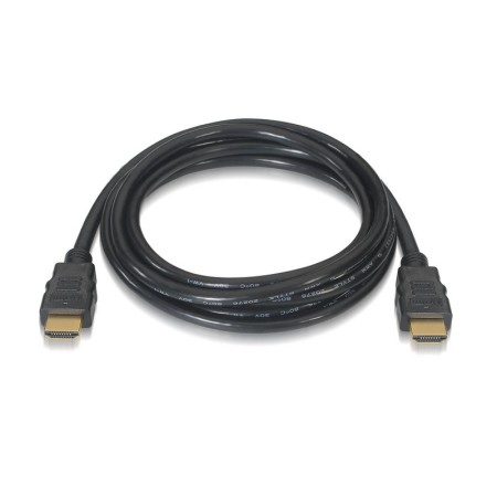 Cable hdmi 2.0 premium tipo a a hdmi tipo a nanocable 3m - macho - macho - alta velocidad - 4k - 18gbps - negro
