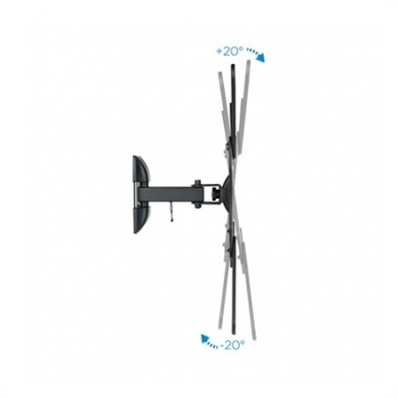 Soporte tv - monitor tooq 23 pulgadas - 55 pulgadas giratorio - inclinable 2 pivotes lp2255tn - b - vesa max 400x400 - inclinaci