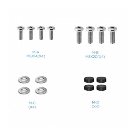 Soporte tv - monitor tooq 23 pulgadas - 55 pulgadas giratorio - inclinable 2 pivotes lp2255tn - b - vesa max 400x400 - inclinaci