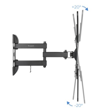 Soporte pared tv tooq lp6055tn - b negro 23 - 55 pulgadas max 30 kg