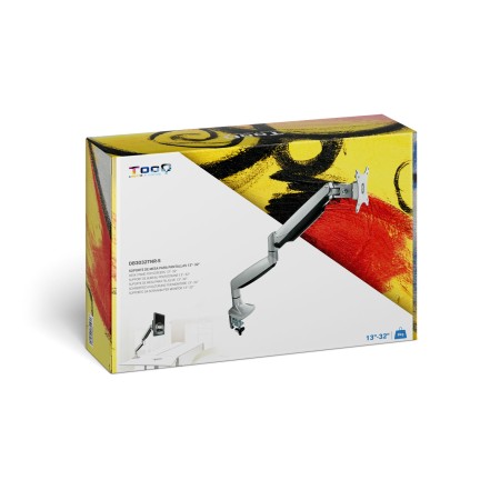 TooQ Soporte mesa incli/gira 1 brazo 13″ a 32″
