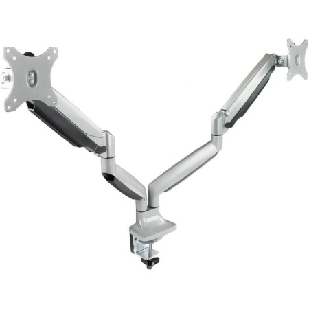 Soporte mesa monitor tooq db3132tnr - s 13 pulgadas - 32 pulgadas 2 brazos carga maxima max 9kg - brazo
