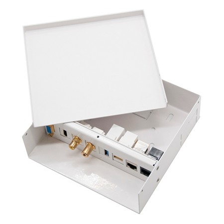 Caja de Conexiones Nanocable 10.35.0003/ VGA - HDMI - Jack 3.5 - RCA - USB 3.0 - USB 2.0 - 2x RJ45