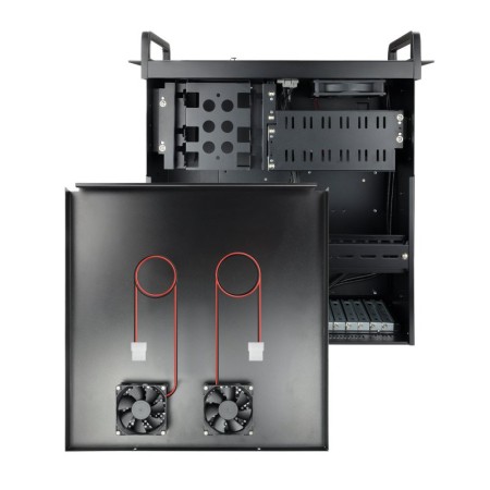 Tooq Caja RACK-406N-USB3 4U 19″ ATX Sin F.A Negro