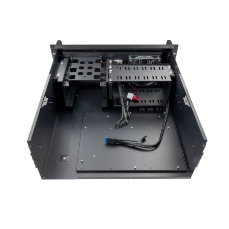 Tooq Caja RACK-406N-USB3 4U 19″ ATX Sin F.A Negro