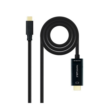 Nanocable Cable Conversor USB-C/M a HDMI/M 1.8 M