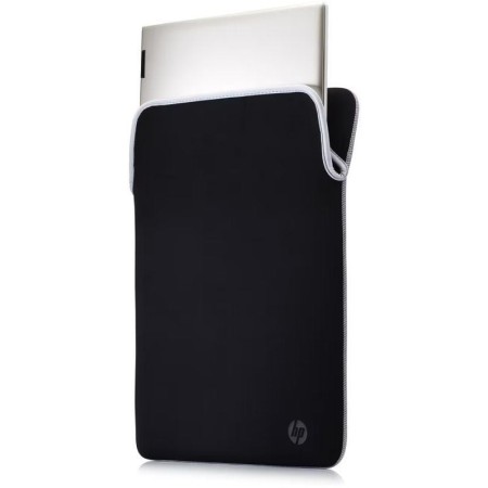 Funda HP 2F2J1AA Reversible para Portátiles hasta 14.1"/ Negro y Plata