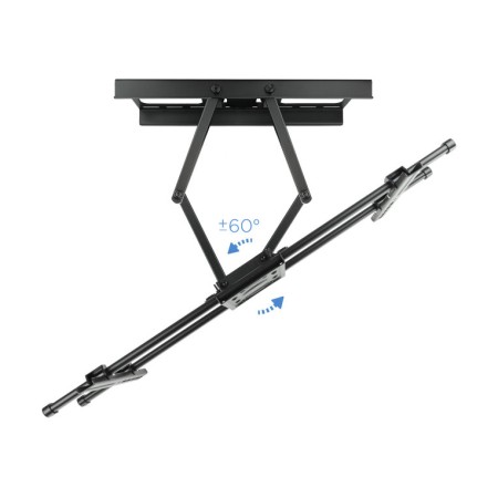 Soporte pared tooq lp3790tn - b 37 pulgadas - 90 pulgadas negro